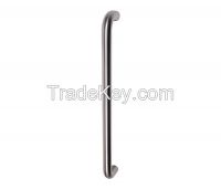 Door Pull Handles D Shaped Back to Back Polished Stainless Steel