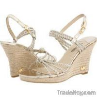 MICHAEL Michael Kors Palm Beach Sandal Women's Wedge Shoes : 10 M