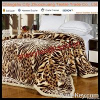 100% Polyester Super Soft Raschel Blanket