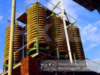 tungsten ore spiral chute