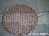 copper barbecue grill netting