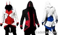 Assassin's Creed III Connor Kenway Coat Jacket Hoodie Cosplay Costume
