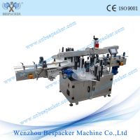 MT-500 automatic square can labeling machine with double side labelling machine