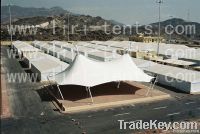 outdoor tent for Arabic Hajj and Ramadan Ceremony