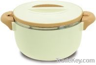 Plastic Pot with Lid and Stainless Steel inside