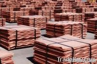 COPPER CATHODES 99.99% PURITY