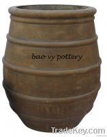 Black Clay pot