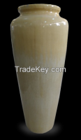 Elegant Tall Classic Jar, Ivory