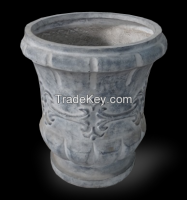 Round Polystone Planters for decoration