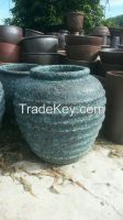 Sandblast Traditional Pots