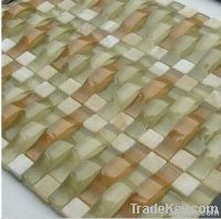 Arch Crystal Glass Mosaic Tile