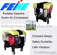Gasoline screw air compressor