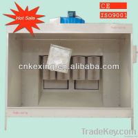 manual powder coating booth