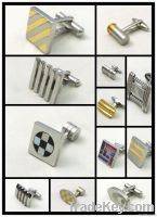 Fashion new design China wholesale cufflinks stainless steel