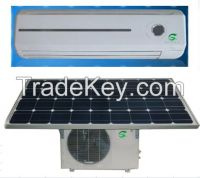 18000BTU 100% Solar Panel 48V DC Inverter off Grid Solar Air Conditioner