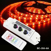 with digital display totally rf remote led rgb lighting controller