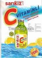 Lemon Flavored Mineral Water with C Vitamin