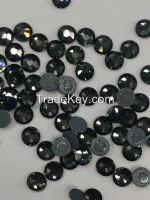 wholesale fashion shinning ss10 ss16 ss20 ss30 hotfix black diamond rhinestone