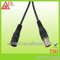 CCTV camera cable with bnc and dc