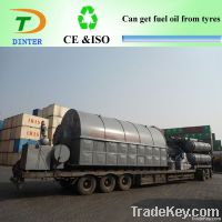 High profit waste tyre recycle to diesel oil machine