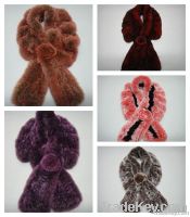 2013 new rabbit fur scarves