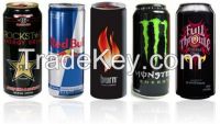 ENERGY DRINKS AND SOFT DRINKS