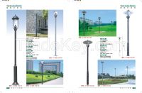 cast aluminium 8M garden lighting lamp street road durable