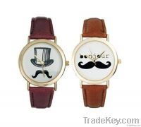 Leather Band Woman Fashion Watch