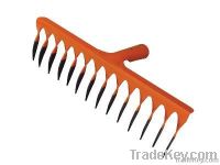 DOUBLE COLOR TWISTY  TEETH  RAKE