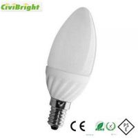 LED Candle Light C37 Bulb ceramic cheap price
