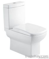 Two-piece toilet