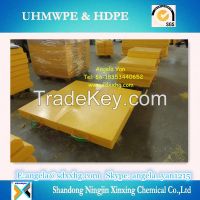 chemical and oil resistant outrigger pad with handle for lifting crane