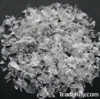 100% Clear Recycled Washed Plastic PET Flakes
