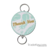 Round Shaped Badge Reel with Customized Pattern