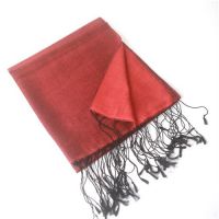 two tone yarn dyed water pashmina shawl