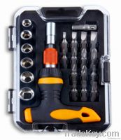 23pc Ratchet Tool Box Set