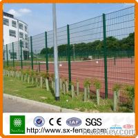358 powder coated security fencing