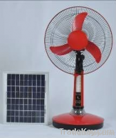 solar rechargable Fan