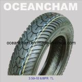 Motorcycle Tyre/Tire 3.50-10 with ISO9001 Certificate