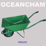 Steel Tray Wheelbarrow, Garden Wheelbarrow Wb2200