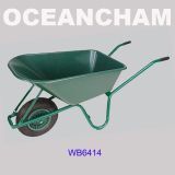 China Plastic Tray Wheel Barrow Garden Wheelbarrows Wb6414