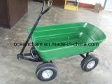 Plastic Garden Tool Cart / Trolley/Wheel Barrow (Four Wheels)