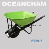The High Load 200kg Wheel Barrow with Metal Tray and Handle