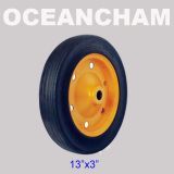 High Quality Solid Rubber Wheel 13"X3"