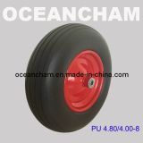 PU Form Wheelbarrow Wheel 4.00-8 for Wheelbarrow