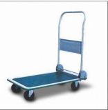 Foldable Platform Hand Truck with 150kg Loading Capacity and 4-Inch PU Wheels, pH1506