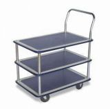 Platform Hand Truck with Double Layer and Non-Slip PVC Mat (PH1509)