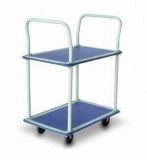 Foldable Platform Hand Truck with 4-Inch Diameter Swivel Casters