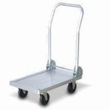 Foldable Steel Platform Trolley with 60kg Maximum Loading Capacity