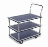 Platform Hand Truck with Double Layer and Non-Slip PVC Mat